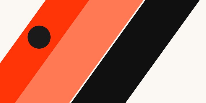 Flat geometric editorial illustration of a broken path rejoined into one straight channel